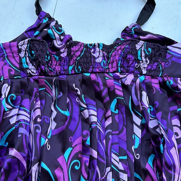 Medium Guess Purple Halter Mini Dress - Picture 5 of 10